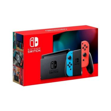 Imagem de Console Nintendo Switch New Battery Model Neon Blue Neon Red