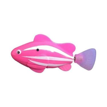 Imagem de Brinquedo Interativo Indutivo Para Gatos, Robô Peixe Nadador, Peixe El