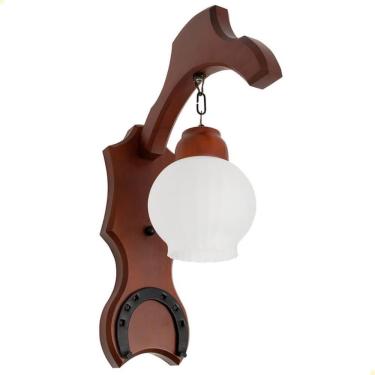 Imagem de Arandela Muller Sela De Cavalo 1 Lâmpada Envelhecido 930e