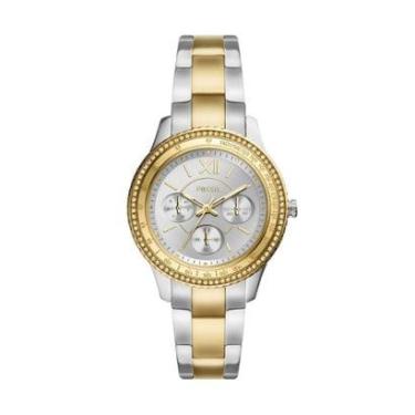 Imagem de Relógio Fossil Feminino Stella Bicolor - ES5107/1KN ES5107/1KN-Unissex