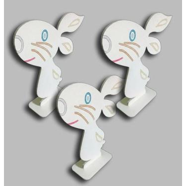 Imagem de Coelhinho De Páscoa Decoração de Páscoa feito com Mdf De 3mm Pintado A