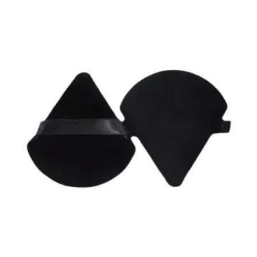 Imagem de Puff De Pó Triangular Macio E Peludo 2/5/10/20 Peças Para Uso Úmido E 