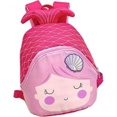Imagem de Mini Mochila Infantil Escola Passeio Viagem Design Encantador Alças Se