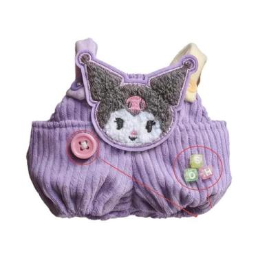 Imagem de Roupa De Pelúcia Hello Kitty: Conjunto Fofo De Calças Com Alças Para B