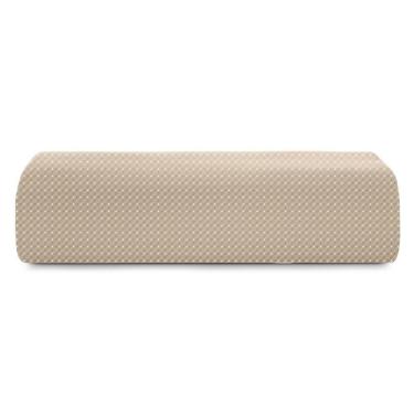 Imagem de Lençol Com Elástico Solteiro Altenburg Toque Acetinado Slim Bege