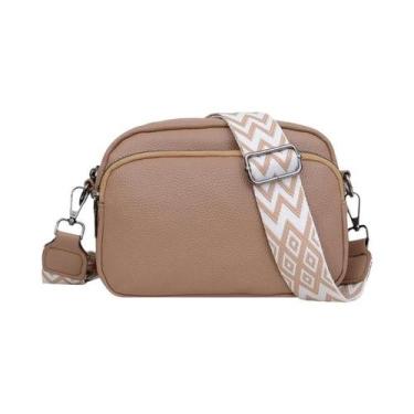 Imagem de Bolsa Transversal Retro Feminina Simples E Fashion, Bolsa Pequena De O