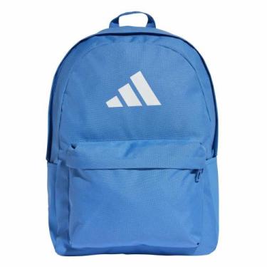 Imagem de Mochila Adidas Classic 3 Barras 27 Litros, Azul