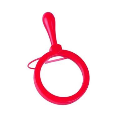 Imagem de Lupa de estudante acrílica, leitura de idosos, multicolorida - NONE, V