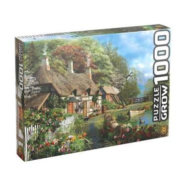 Imagem de QUEBRA-CABEÇA Cartonado Casa NO Lago 1000 Peças - Grow