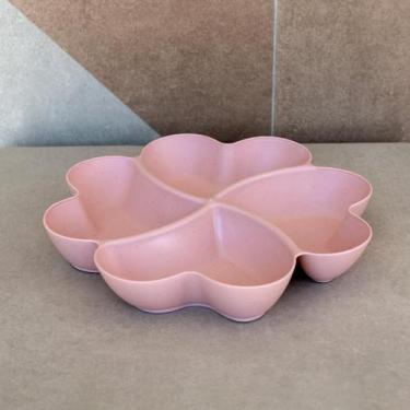 Imagem de Petisqueira Lyor Lines de Bambu e PP Rosa 27cm x 4,5cm