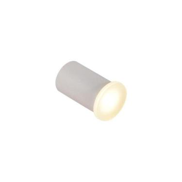Imagem de Balizador Nordecor Kinne Mini Embutir Redondo Led Bivolt Branco 3000k 