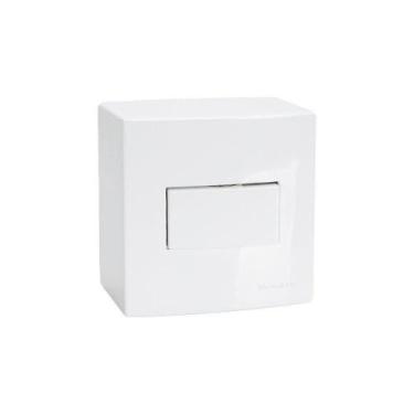 Imagem de Caixa De Sobrepor 75x75 Com Interruptor Simples Margirius Sleek 10a Br