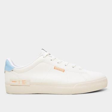 Imagem de Tênis Rainha Soho Masculino, Branco+Azul, 43