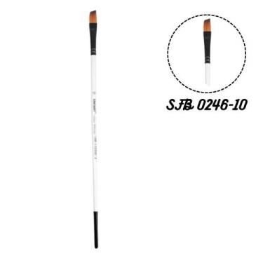 Imagem de Pincel Sinoart Sfb0246-10 Chanfrado Artist Sintético 