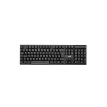 Imagem de Teclado Sem Fio Slim Multi,Conexão 2.4ghz, USB, 12 Teclas, Multimídia,Preto  - Tc299