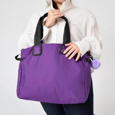 Imagem de Bolsa Feminina Faculdade Grande Trabalho Casual Elegante Espaçosa Resi