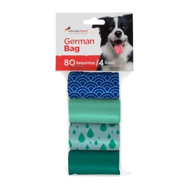 Imagem de Kit Refil de Saquinhos Higiênicos para Pets Germanhart Eco Waves para Cães e Gatos Plás...