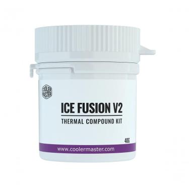 Imagem de Pasta Térmica Ice Fusion V2 para Transferência de Calor com Alta Condutividade e Baixa Resistência Cinza Cooler Master