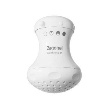 Imagem de Ducha Gorducha 4 Temperatura Multitemperaturas 5450W com Resistência Elétrica Branco 110V