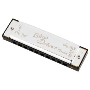 Imagem de Gaita Diatônica Fender Blues Deluxe Em Dó (c)