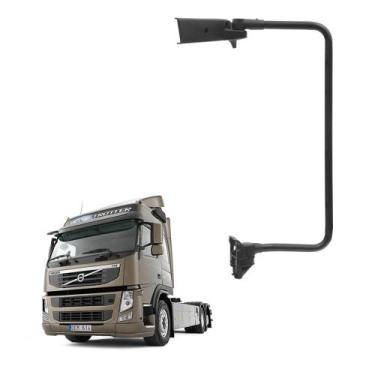 Imagem de Braço Retrovisor p Volvo VM 2006 em Diante c Auxiliar LD - Fabbof