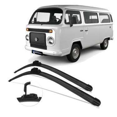 Imagem de Kit Par Palheta Limpador de Parabrisa Vw Kombi 1994 até 2016 - Tiger a