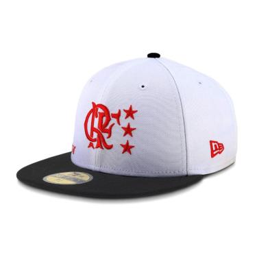Imagem de BONE NEW ERA 59FIFTY FLAMENGO 1981 WHITE CRF FUTEBOL BRANCO-Masculino
