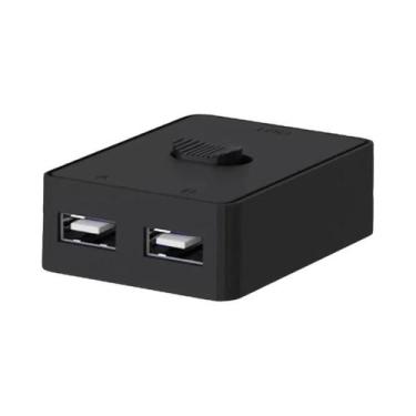 Imagem de Switch KVM USB 3.0 1x2/2x1 Bidirecional Para Computador, Laptop, Tecla