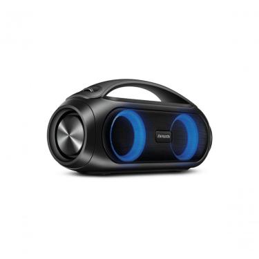 Imagem de Boombox Bluetooth AWS-BBS-02-A 50W com Bateria Recarregável IPX5 RGB Bivolt Portátil Preto