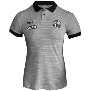 Imagem de Camisa Polo Topper Ceará Viagem 2018 Feminina-Feminino