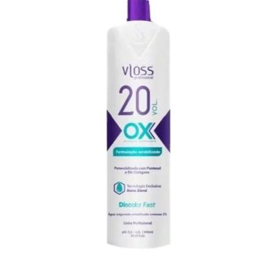 Imagem de Vloss Ox 20 Vol Discolor Fast Tratamento Para Cabelo 900ml