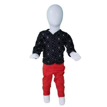 Imagem de Casaco manga longa bebê masculino em Suede âncora - Baby history, M