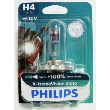 Imagem de Lampada H4 60/55w Cb300 Cb500 Nx4 Falcon Xt660 Philips X-Treme Vision 