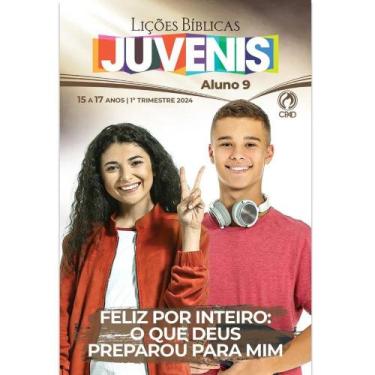 Imagem de Revista Lições Bíblica Juvenis Aluno 1º Trimestre 2024 - CPAD