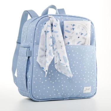 Imagem de Mochila de Maternidade Just Baby Bunny Azul, Azul