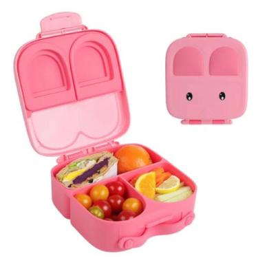 Imagem de Lancheira Bento Box Coelhinho Rosa - E-CrossStu