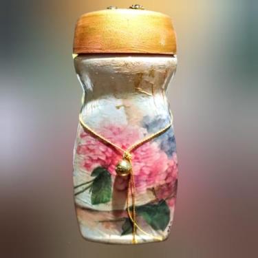 Imagem de Vidro Decorado Floral em Decopage - ZT ARTES 