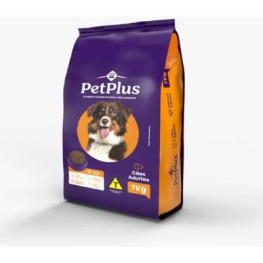 Imagem de Ração Para Cães Adultos Original Sabor Carne e Cereais 7kg - Petplus