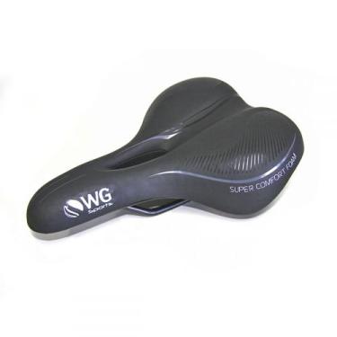 Imagem de Selim WG Sports Vazado MTB Super Confort, Preto