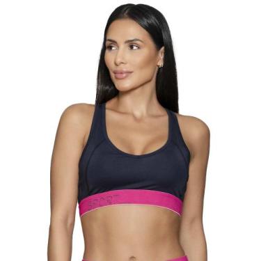Imagem de Top Run More Sport Feminino, Preto, M