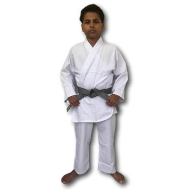 Imagem de Kimono Infantil Torah KARATE Branco, Branco, M1