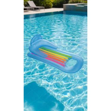 Imagem de Boia Inflável Com Encosto e Suporte para Bebidas - Congratulations Sto