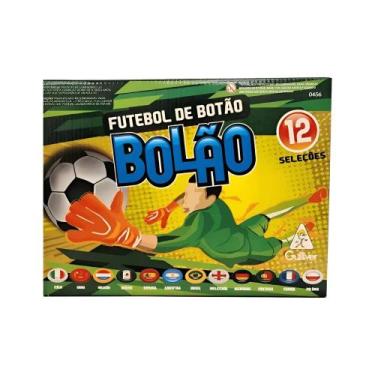Imagem de Jogo de Futebol de Botão Bolão com 12 Seleções - Gulliver