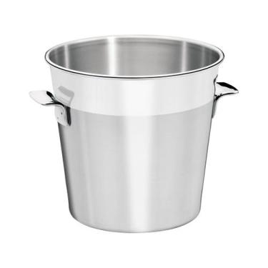 Imagem de Balde Para Gelo Tramontina Cosmos 5,2 L 20 Cm Aço Inox