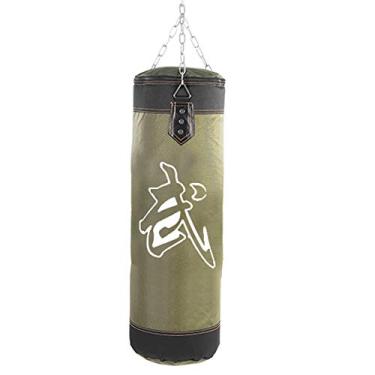 Imagem de Saco de pancada esportivo, saco de areia de treinamento não preenchido para adultos, sacos de boxe de suspensão pesada para saco de boxe de kickboxing, sacos de boxe infláveis, ideia para fitness de pressão relaxante (#2)