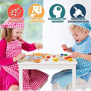 CIYODO 1 Conjunto De Brinquedos De Vestir Para Animais Quebra-Cabeça De  Madeira Para Crianças Quebra-Cabeça De Madeira Fácil Brinquedo Educacional  De Madeira Quebra-Cabeça Magnético : : Brinquedos e Jogos