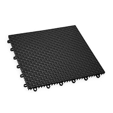 Imagem de Estrado Plástico Encaixável Modular - Link Piso - Preto(1,08 M2) - Caixa com 12 placas