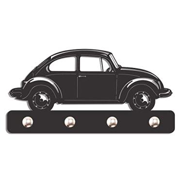 Imagem de Porta Chave De Parede Decorativo Gancho Suporte Chaves Carro Fusca