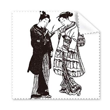 Imagem de Japan Sketch Pano de limpeza de arte estilo japonês, 5 peças