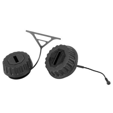 Imagem de Pilipane Tampa de óleo de combustível para motosserra,capa de gasolina, substituição maravilhosa para a tampa de óleo antiga ou quebrada, peças de acessórios para motosserra adequadas para Stihl 064 066 084 088